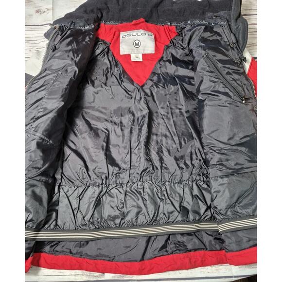 Vintage COULOIR Ultimate Skiwear Jacket Womens 10 Red/White/Black Snowboarding - Picture 11 of 16